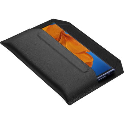 Huawei Official Envelope Leather Case Brand New - Black - Mate Xs
