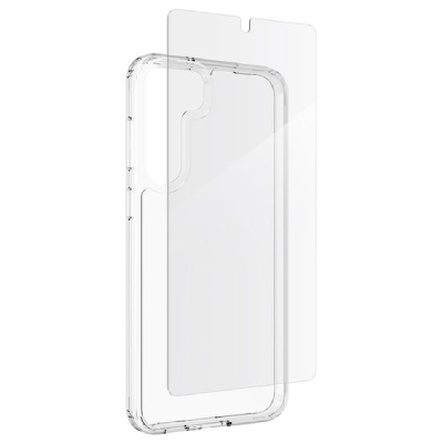 ZAGG Defence Protective Case and Glass Screen Protector Bundle Brand New - Clear - Galaxy S23 Plus