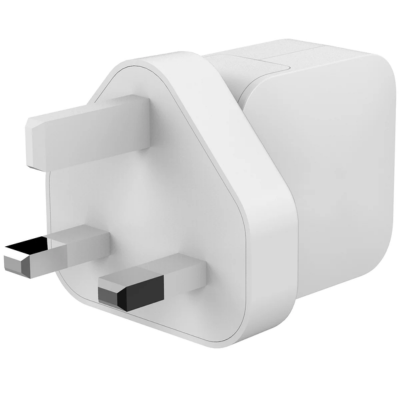 XQISIT 2.4A Single USB-A Mains Charger Brand New - White