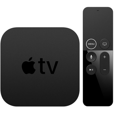 Apple TV 4K (1st Generation) Very Good - Black - 32gb