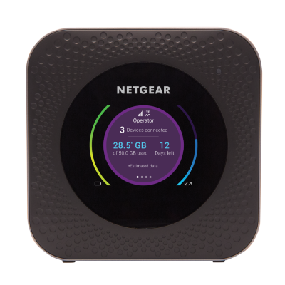 Netgear Nighthawk M1 4G Mobile Router Like New - Black - Unlocked