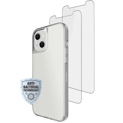 Skech Mega Value Bundle includes Phone Case & 2 Screen Protectors Brand New - Clear - Iphone 15