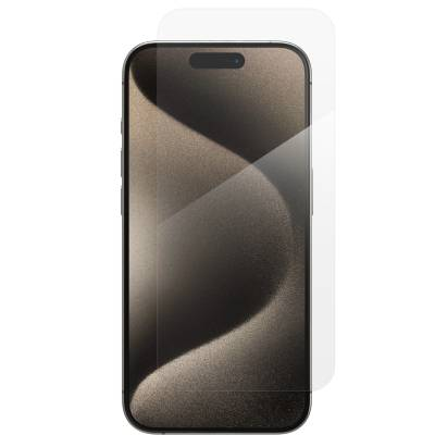 ZAGG InvisibleShield Glass Elite Screen Protector Like New - Clear - Iphone 15 Pro Max