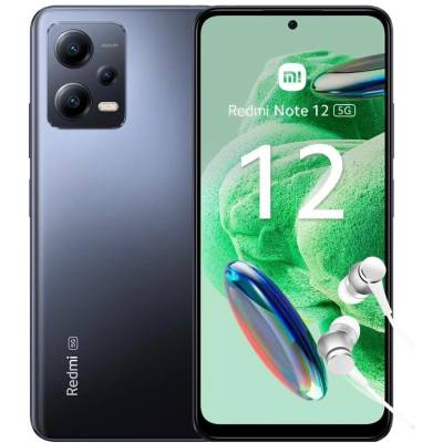 XIAOMI Redmi Note 12 5G Dual Sim - Pristine - Onyx Gray - Unlocked - 128gb