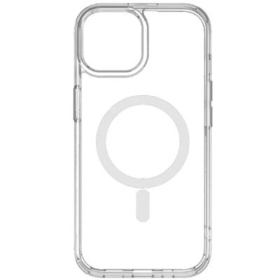 QDOS Hybrid Force + Snap MagSafe Case Like New - Clear - Iphone 15