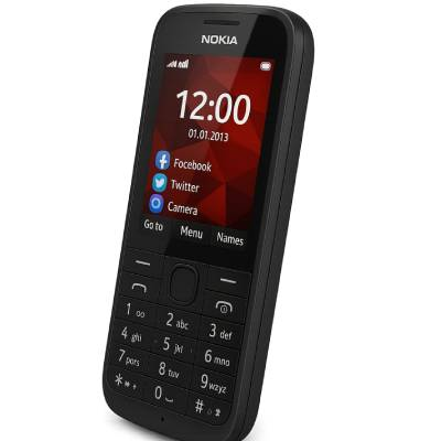 Image of Nokia 220 (2014) Very Good - Black - Unlocked - 24mb
