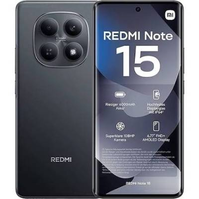 Xiaomi Black Redmi Note 15 4G 256Gb